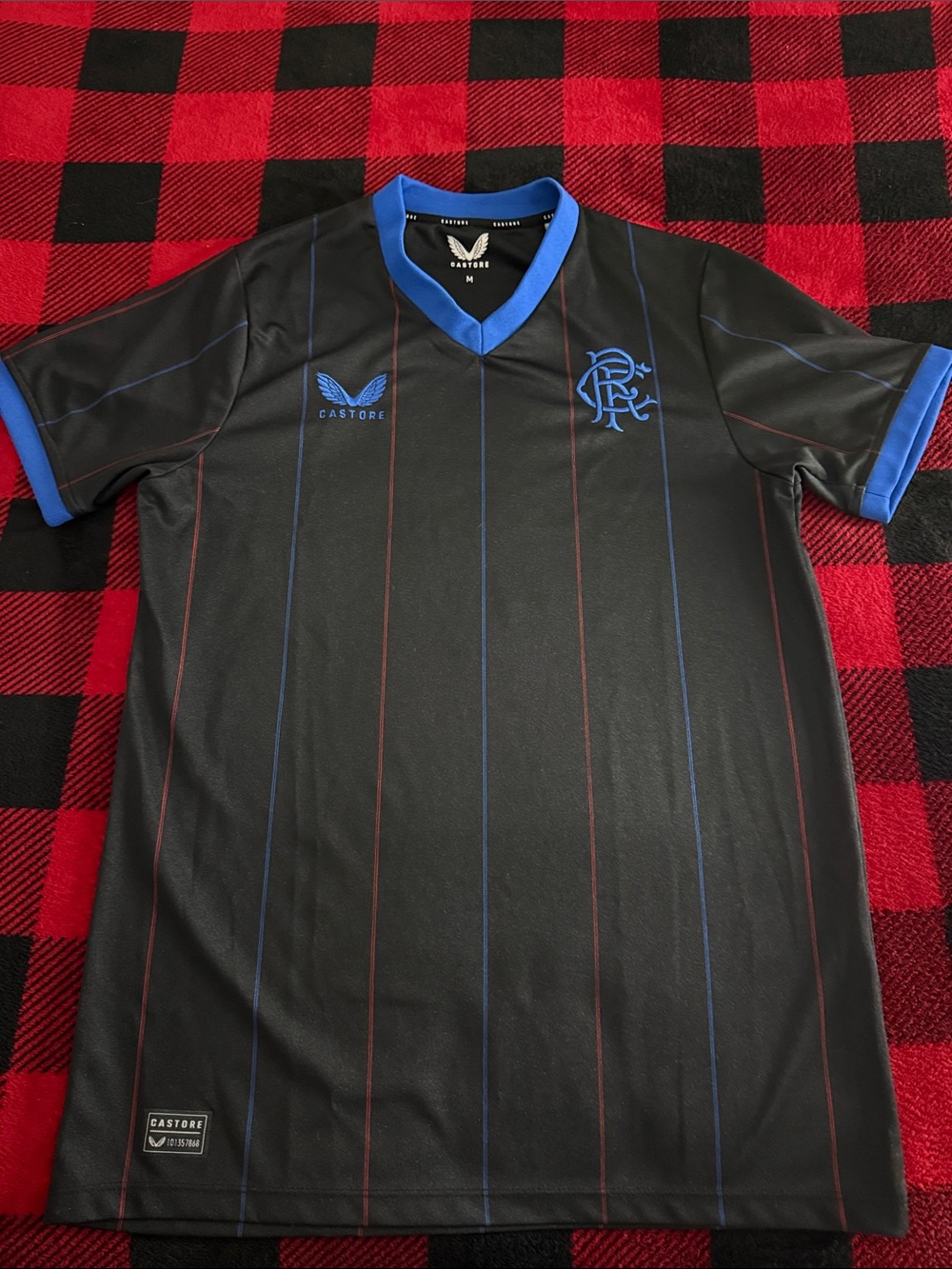 Rangers FC 🏴󠁧󠁢󠁳󠁣󠁴󠁿 2022-23 Castore Fourth Away Scottish Premiership Jersey